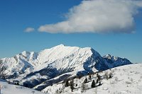 Dai Piani di Ceresola ai Piani di Bobbio per una sciata sulla pista di fondo anche con raspa (dom. 21 dicembre 08) - FOTOGALLERY
